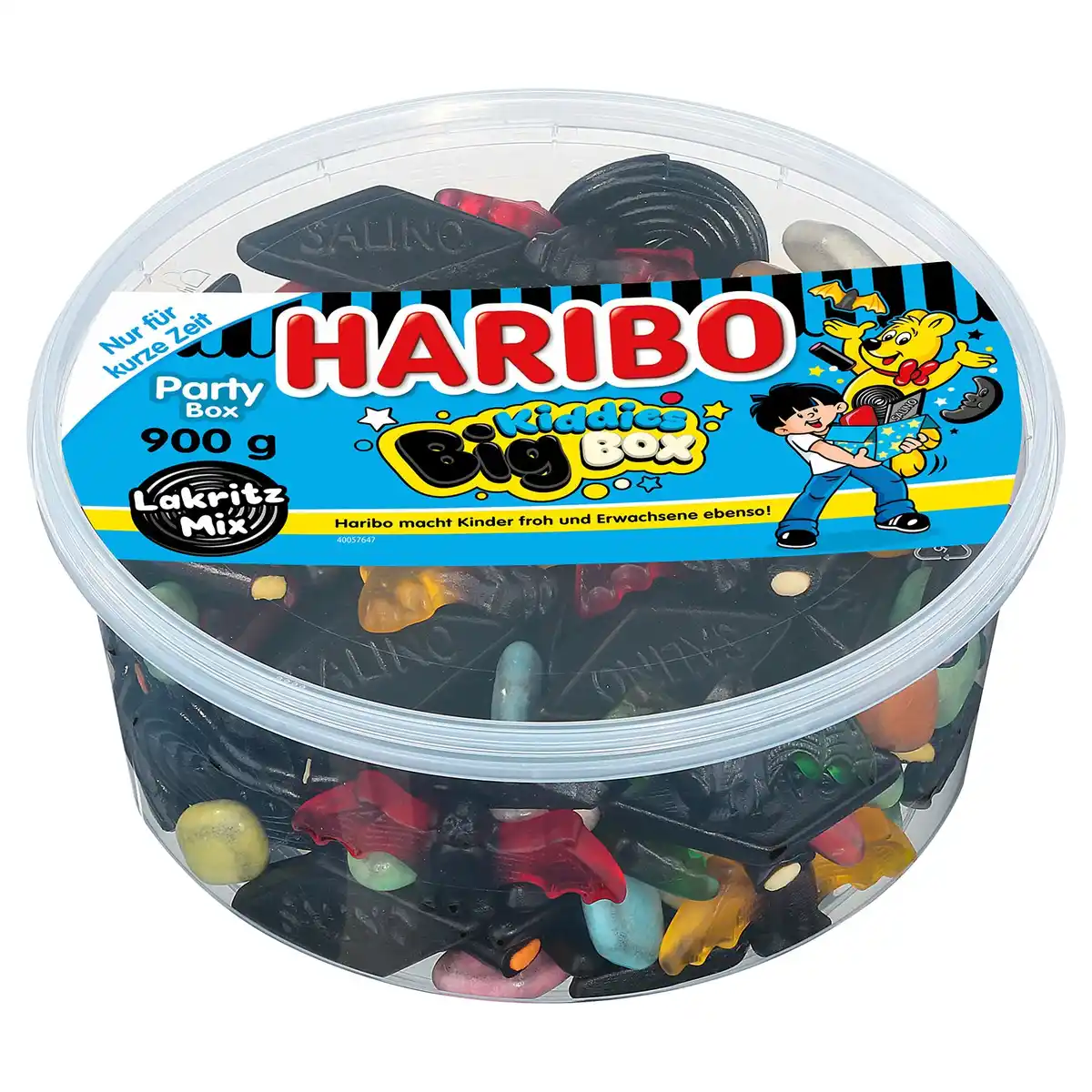 Bild 1 von HARIBO Kiddies Big Box 900 g, Kiddies Lakritz