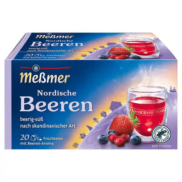 Bild 1 von MESSMER Ländertee 50 g, Nordische Beeren