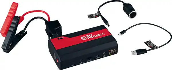 Bild 3 von MY PROJECT® Mobile Autostarthilfe mit Powerbank »MPMAP 12000«