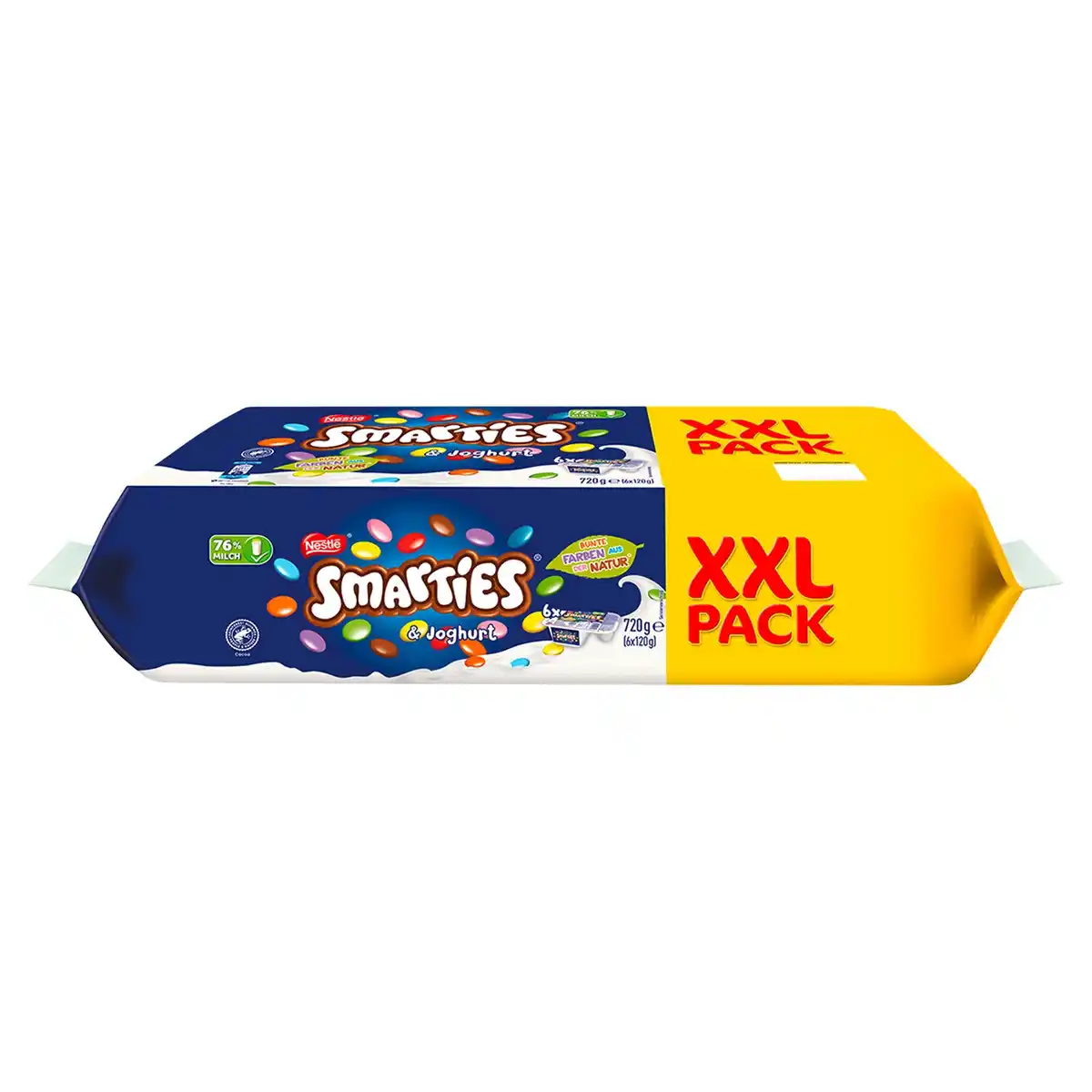 Bild 1 von NESTLÉ Smarties & Joghurt 6 x 120 g, XXL-Pack