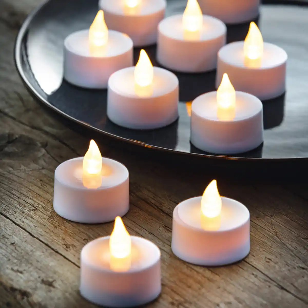 Bild 2 von I-Glow LED-Teelichte 10er-Set