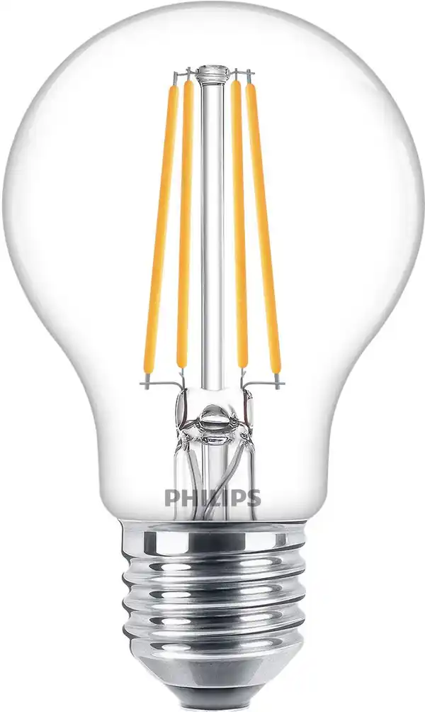 Bild 2 von PHILIPS LED-Filament-Birnen E27 7 W, 806 lm, 2.700 K, 3-St.-Packg.