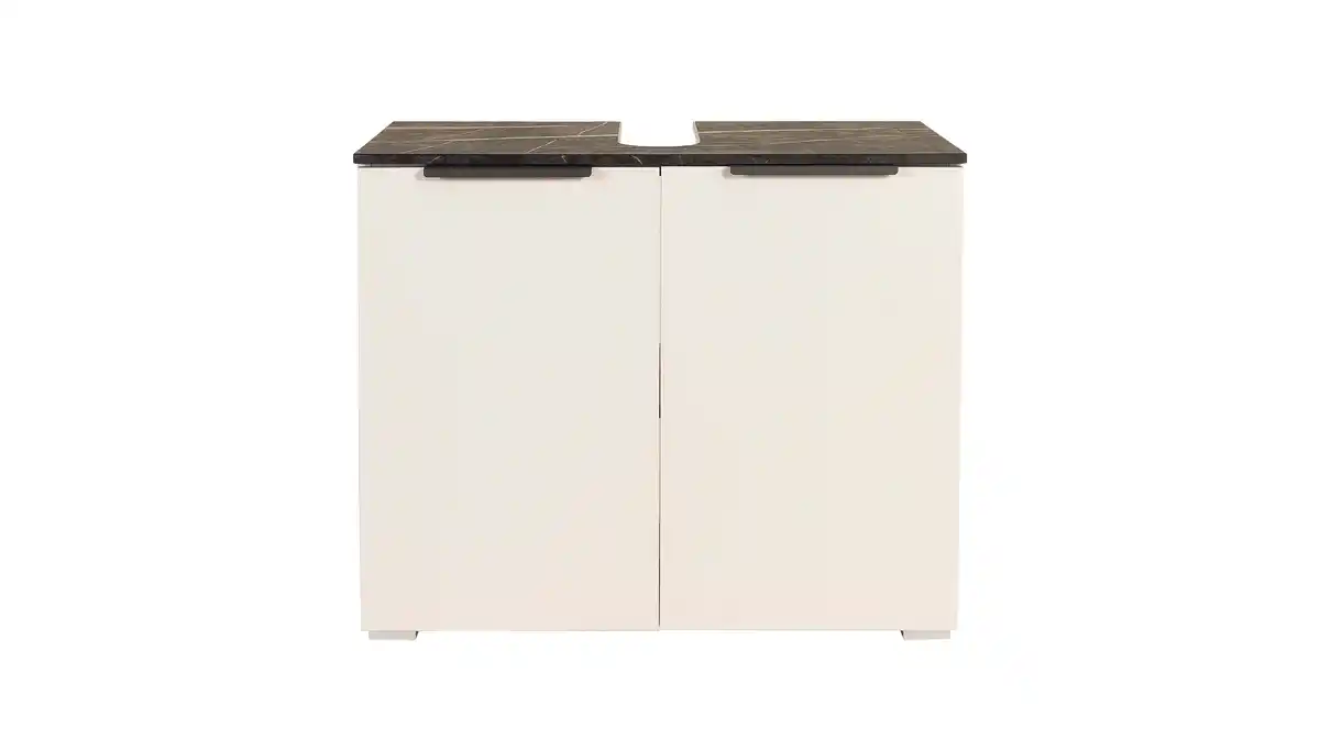 Bild 1 von Waschbeckenunterschrank beige - Marmoroptik 70 cm - PROMESSA