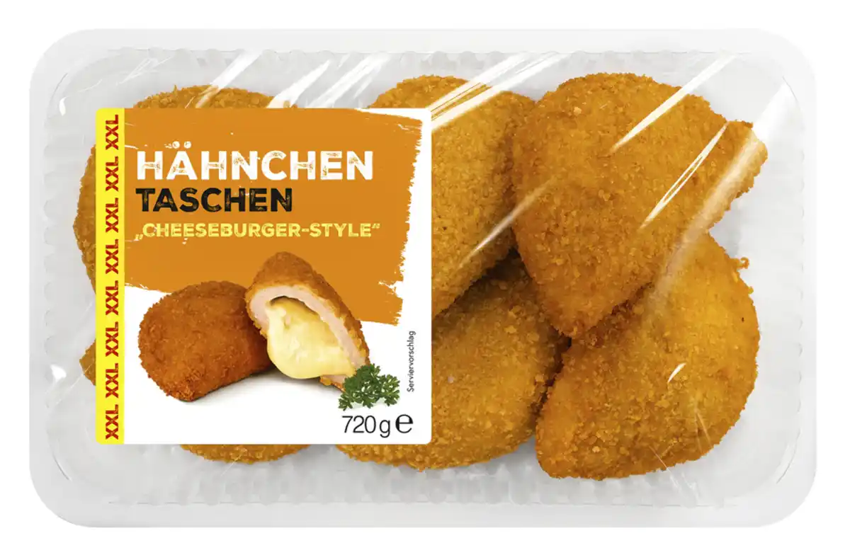 Bild 1 von Hähnchen-Taschen XXL, 720-g-Großpackg.