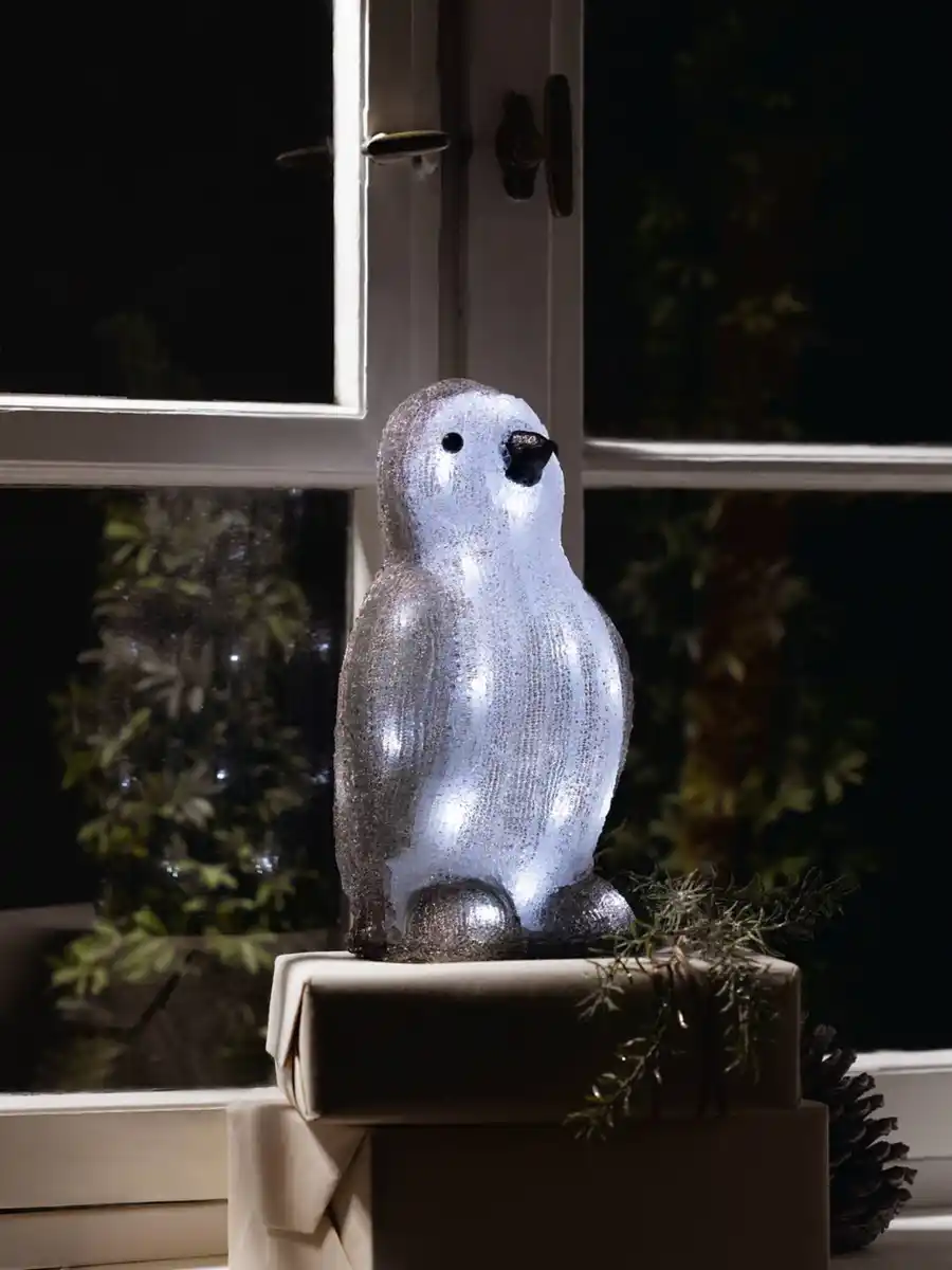 Bild 2 von LIV&BO® LED-Deko-Figur »Pinguin«