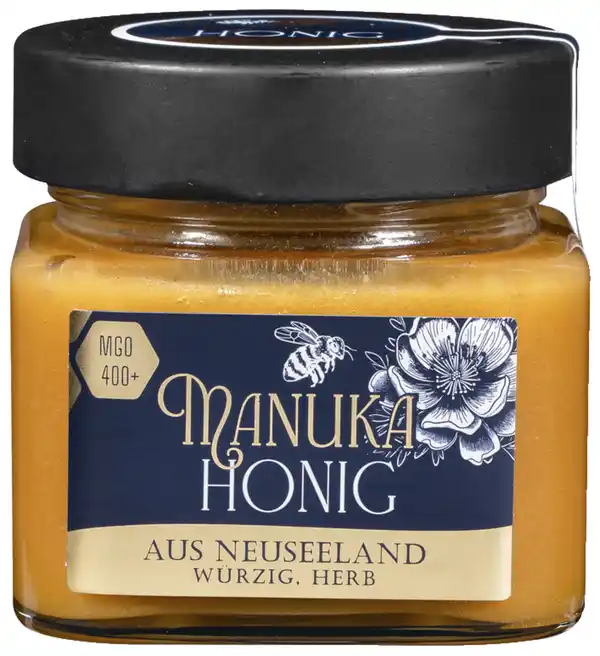 Bild 1 von Manuka-Honig MGO 400+, 250-g-Glas
