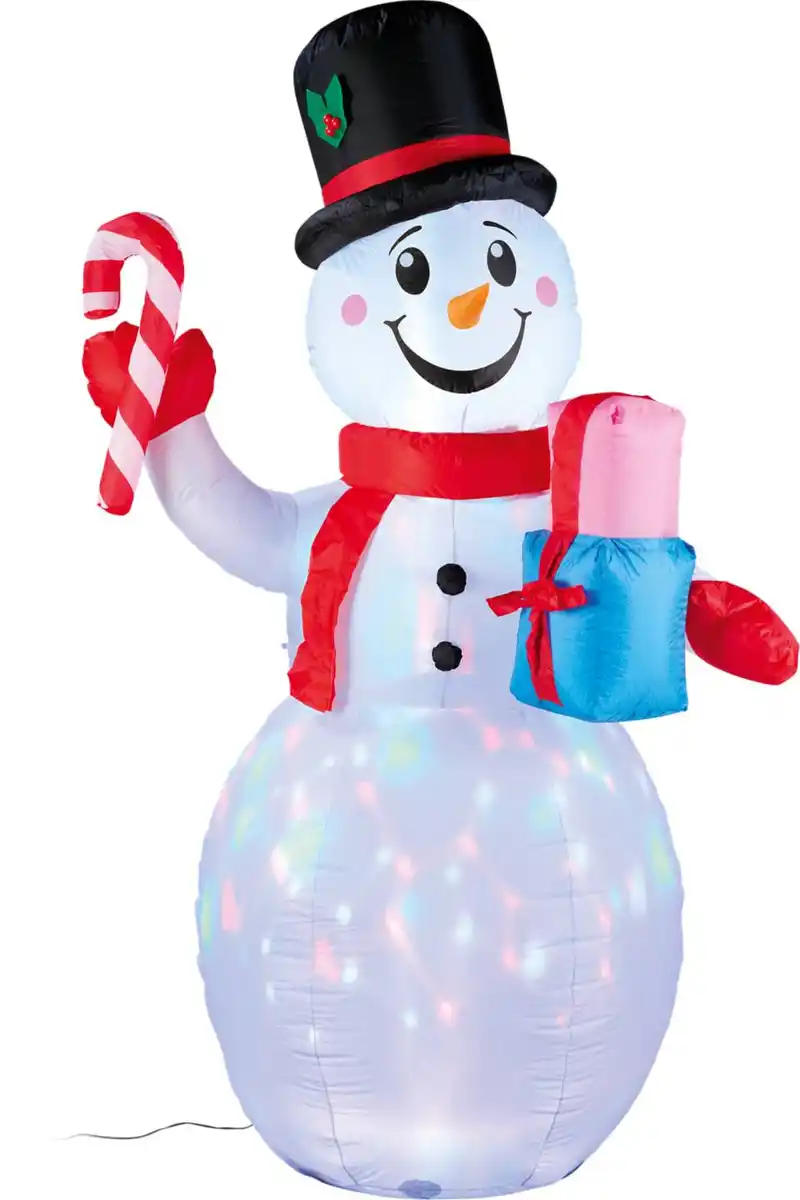 Bild 4 von LIV&BO® LED-Weihnachtsfigur selbstaufblasend