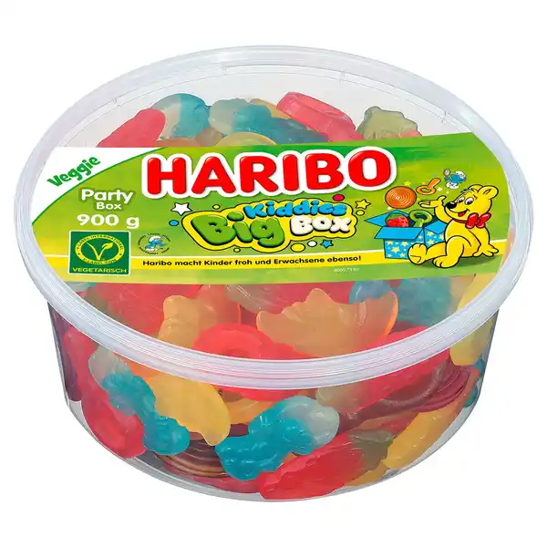 Bild 1 von HARIBO Kiddies Big Box 900 g, Kiddies Veggie