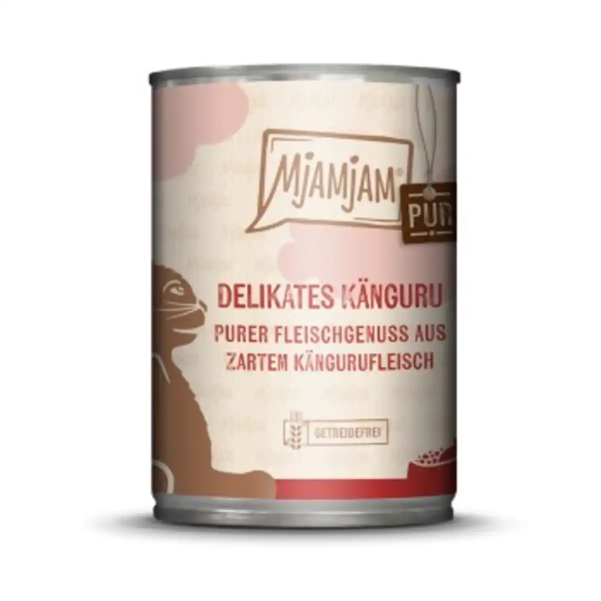 Bild 1 von MjAMjAM Nassfutter Katze Adult, Purer Fleischgenuss 6x400 g Känguru