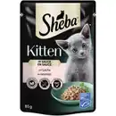 Bild 1 von Sheba Kitten in Sauce 28x85 g Lachs