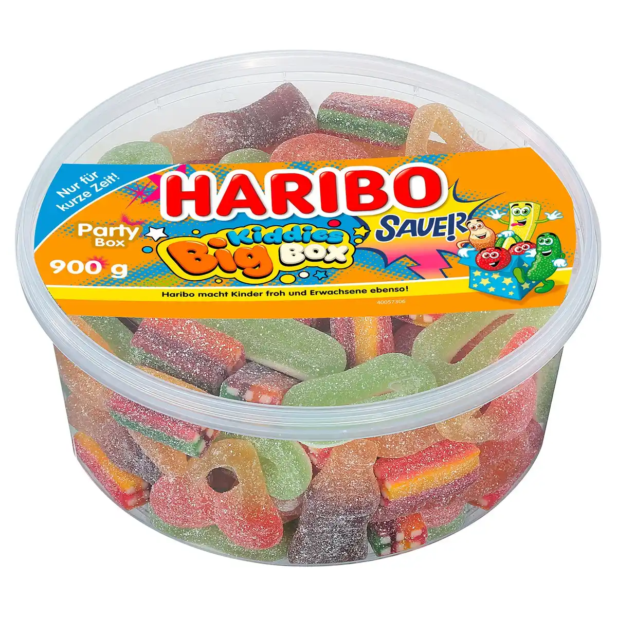 Bild 1 von HARIBO Kiddies Big Box 900 g, Kiddies Sauer