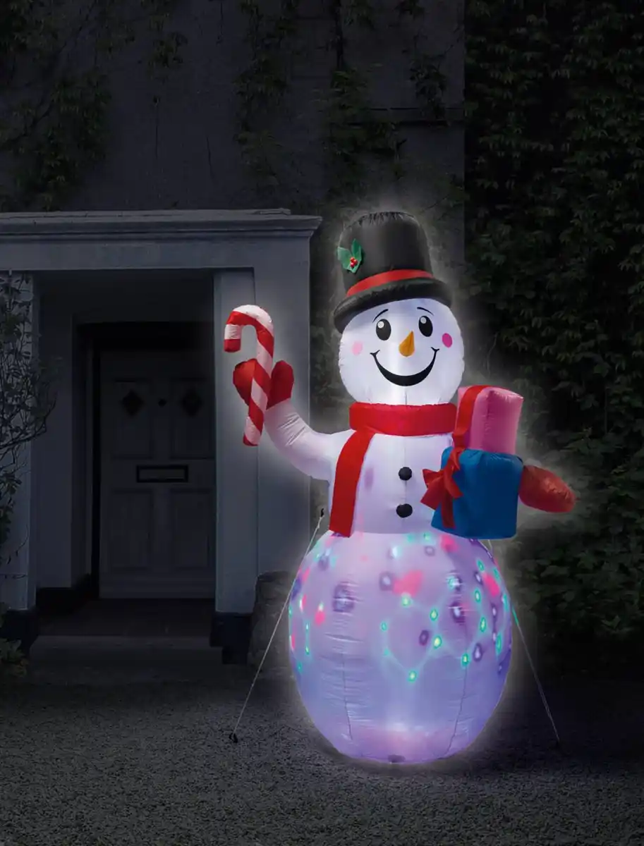 Bild 3 von LIV&BO® LED-Weihnachtsfigur selbstaufblasend