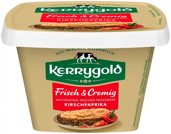 Bild 1 von KERRYGOLD Frischkäse 150 g, Kirschpaprika