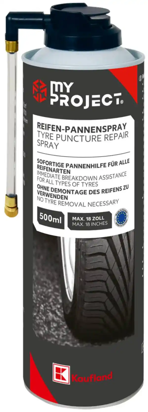 Bild 1 von MY PROJECT® Reifen-Pannenspray, 500-ml-Dose