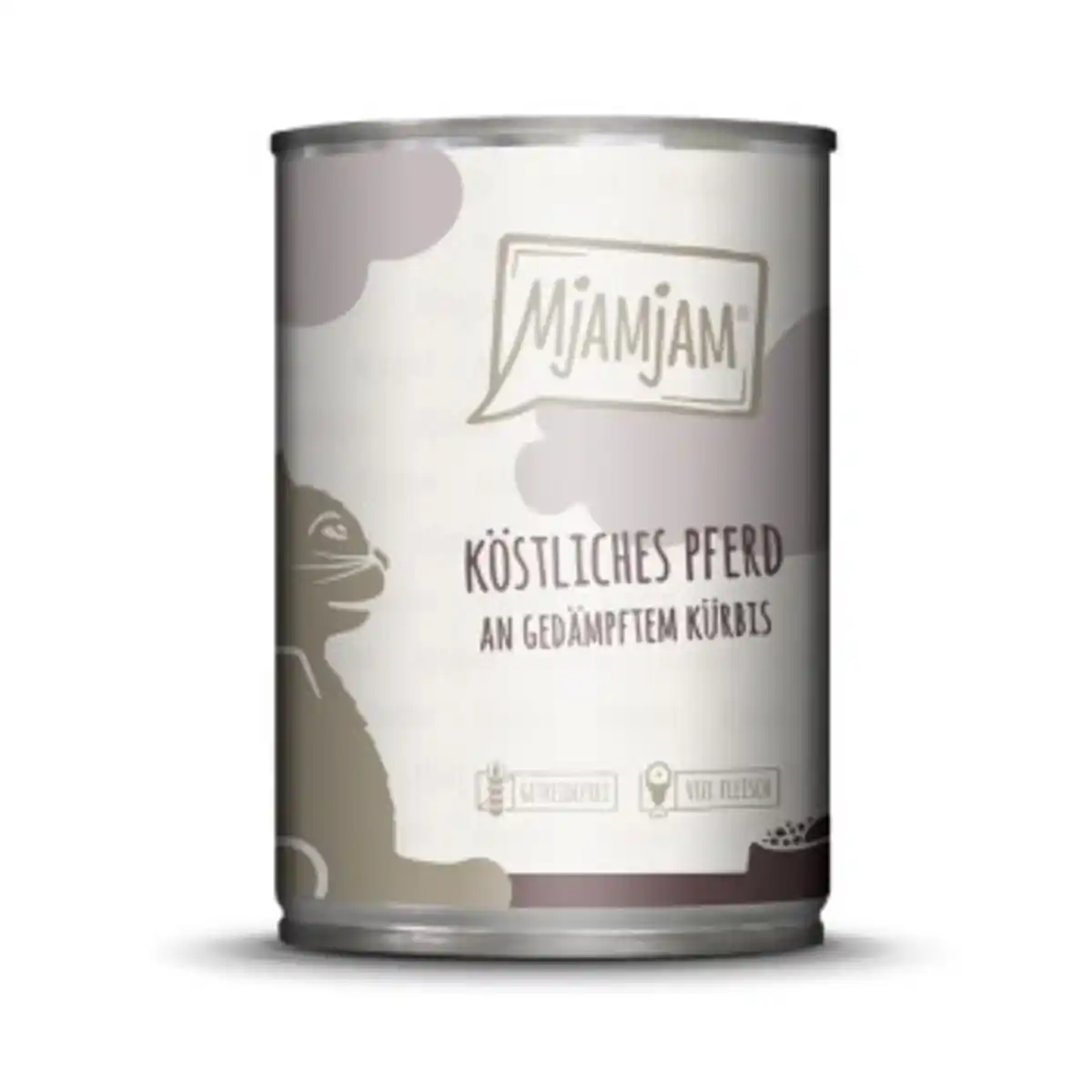 Bild 1 von MjAMjAM Nassfutter Katze Adult 6x400 g Pferd und Kürbis