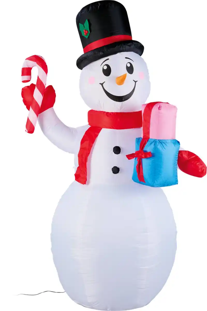 Bild 2 von LIV&BO® LED-Weihnachtsfigur selbstaufblasend