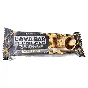 IRONMAXX Lava Bar 40 g, Cookies & Cream
