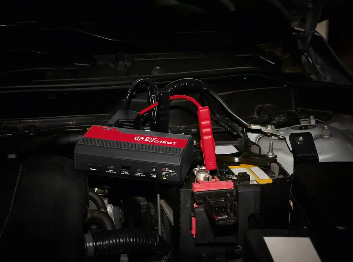 Bild 2 von MY PROJECT® Mobile Autostarthilfe mit Powerbank »MPMAP 12000«