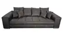 Bild 1 von Big Sofa Vintage grau - 254 cm - mit Nosagunterfederung - BORNEO