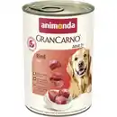 Bild 1 von animonda GranCarno Original Nassfutter Hund Adult, Rind pur 24x400 g