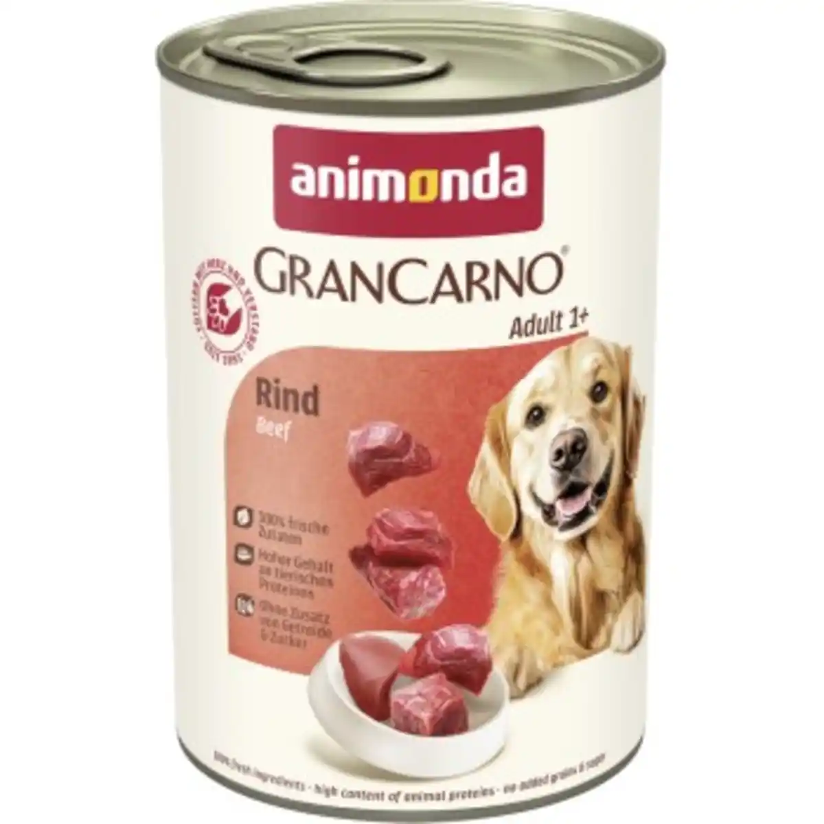 Bild 1 von animonda GranCarno Original Nassfutter Hund Adult, Rind pur 24x400 g