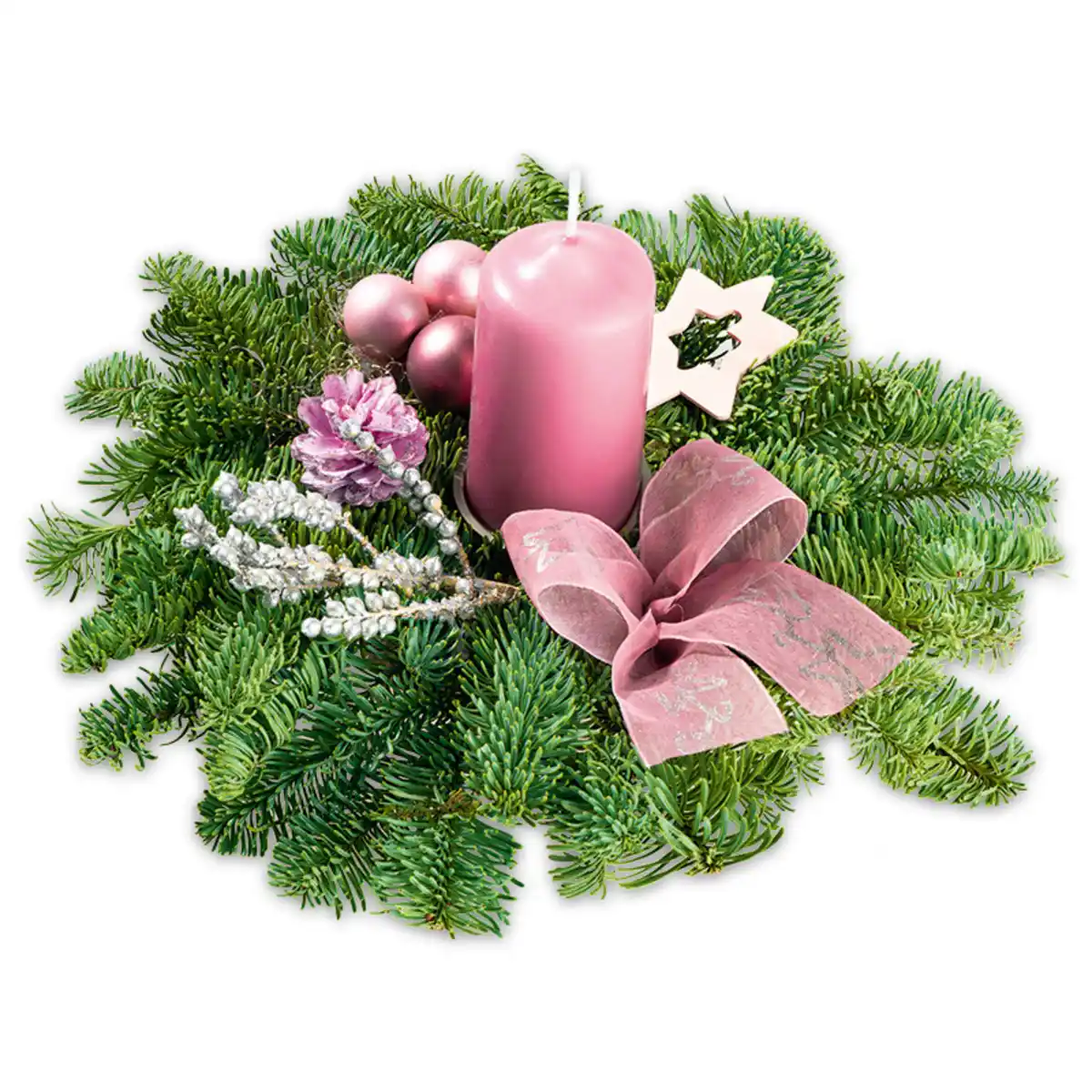 Bild 2 von Adventsgesteck mit einer Kerze