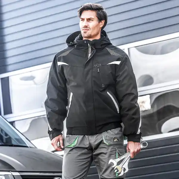 Bild 2 von Toptex Pro Softshell-Arbeits-Winterjacke