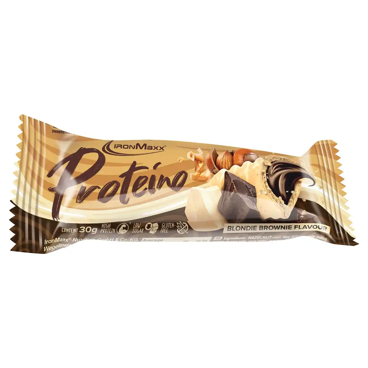Bild 1 von IRONMAXX Proteino Riegel 30 g, Blondie Brownie