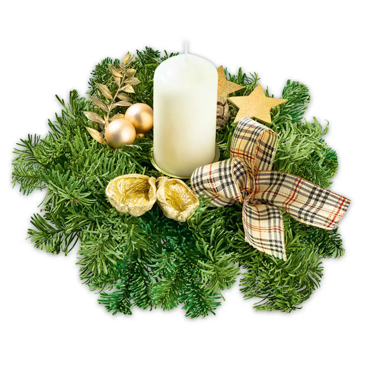 Bild 4 von Adventsgesteck mit einer Kerze