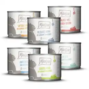MjAMjAM Nassfutter Katze Adult 6x200 g Mixpaket 3