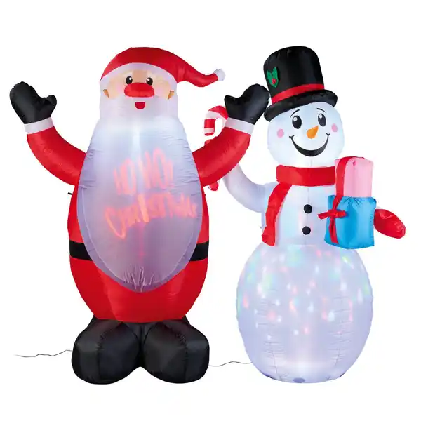 Bild 1 von LIV&BO® LED-Weihnachtsfigur selbstaufblasend