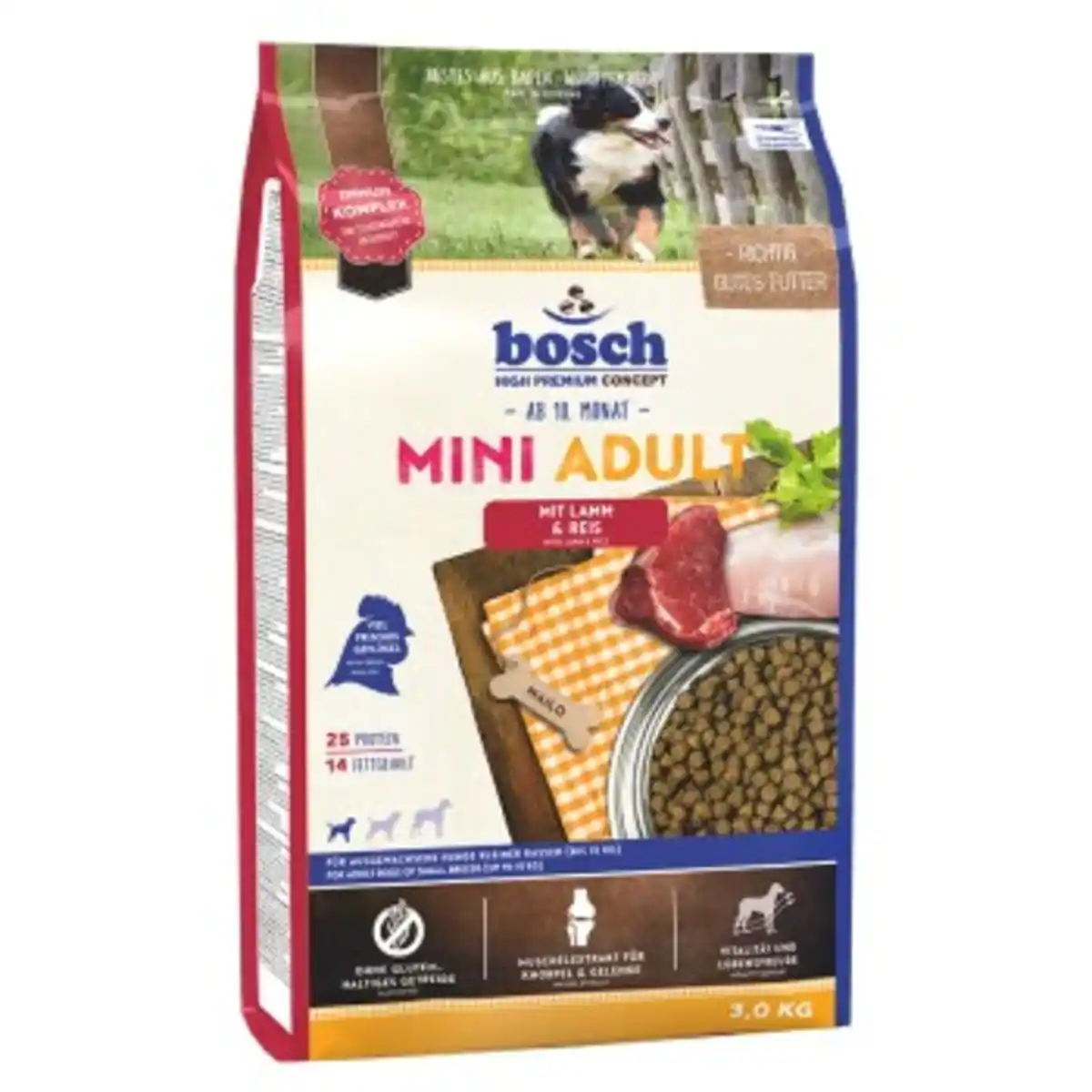 Bild 1 von bosch Mini Adult Lamm und Reis 3 kg