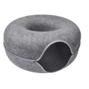 Aumüller Donut Katzentunnel 60 cm grau