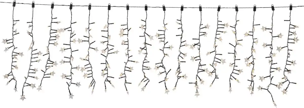 Bild 2 von LIV&BO® LED-Lichtervorhang mit 440 warmweißen LEDs