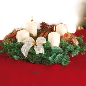 Adventskranz XL zum selbst Dekorieren