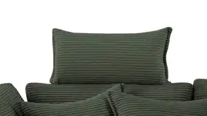 Kopfstütze Cord grün - 75 x 52 cm - SUMMER
