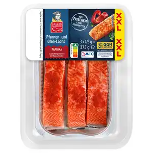 GOLDEN SEAFOOD Pfannen-Ofenlachs 375 g, Knoblauch-Pfeffer