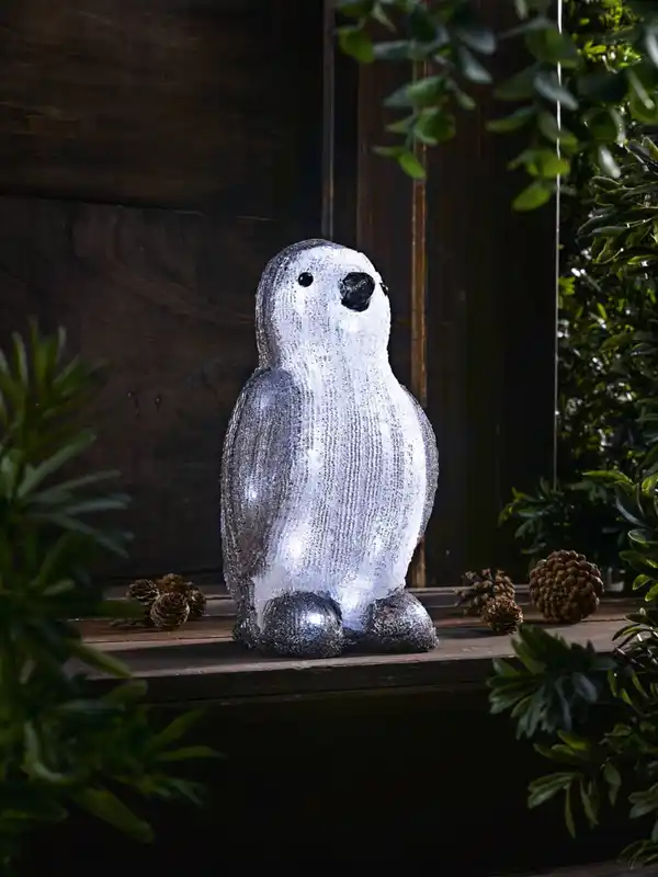Bild 3 von LIV&BO® LED-Deko-Figur »Pinguin«