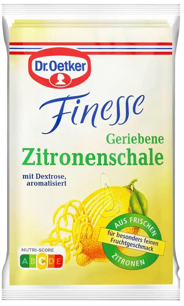 Bild 1 von DR. OETKER Zitronen- oder Orangenschale oder Bourbon-Vanille-Aroma, 2 - 3 St. = 10 - 18-g-Packg.