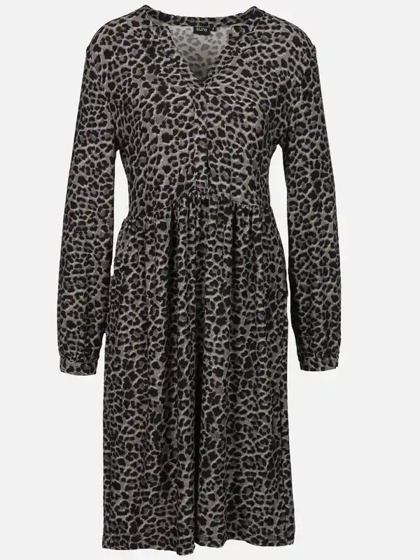 Bild 1 von Damen Kleid im Leoprint Bunt