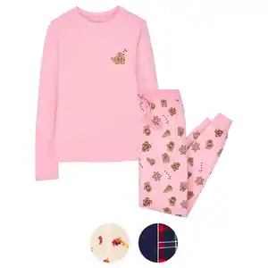 UP2FASHION WOMEN Damen Weihnachtspyjama