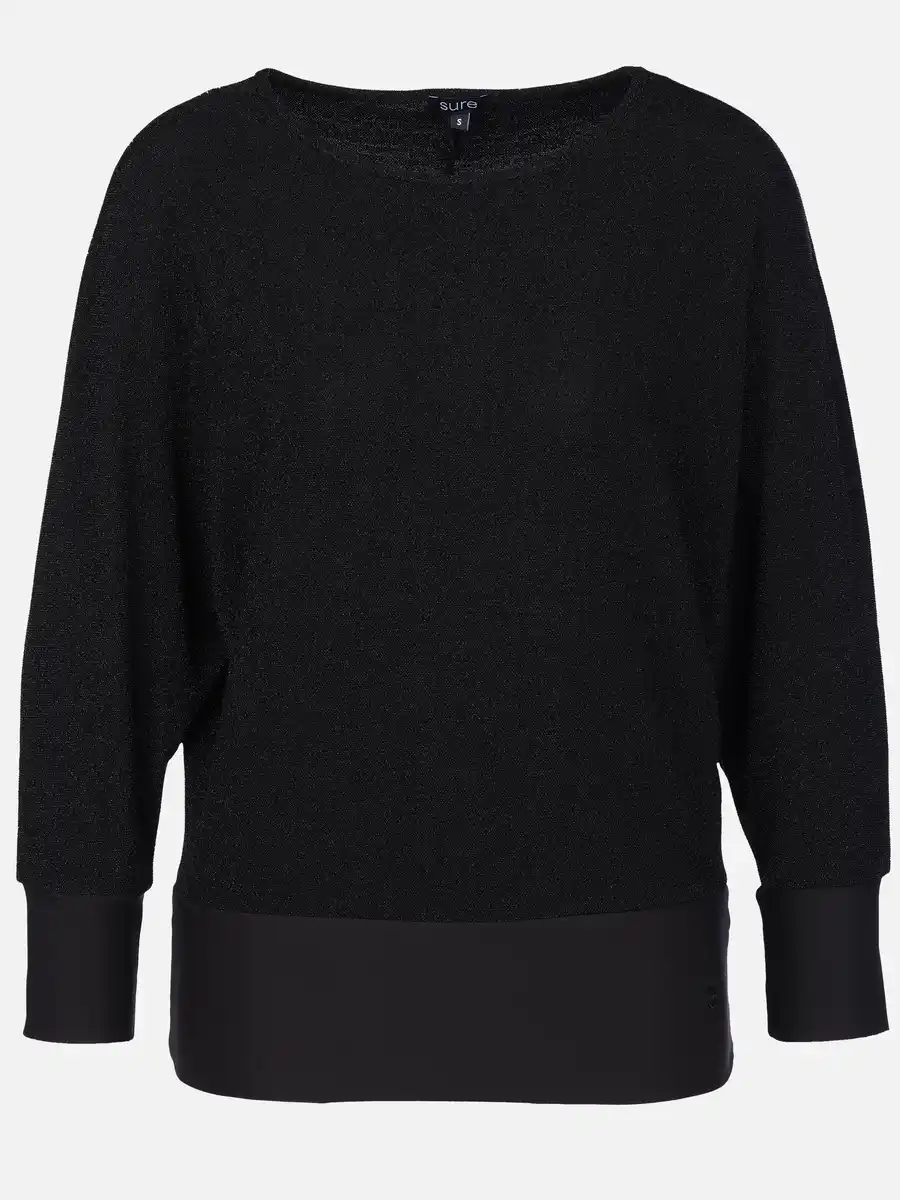 Bild 1 von Damen Lurexshirt Schwarz