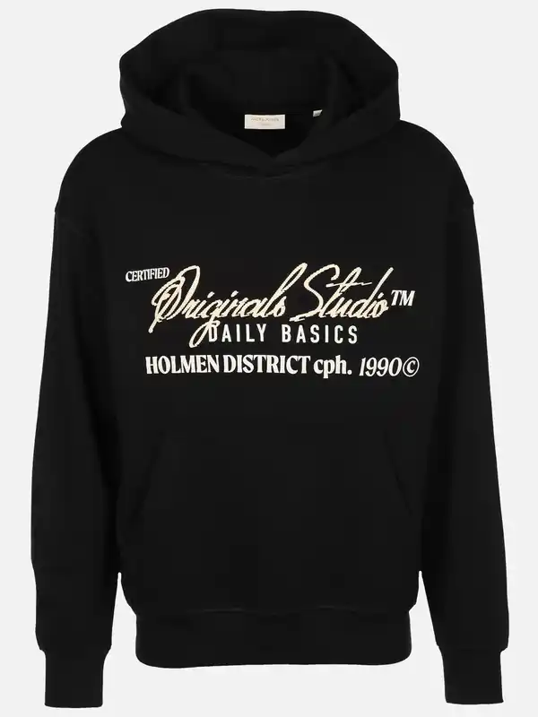 Bild 1 von Jack & Jones JORBEDFORD TYPO SWEAT Hoodie Schwarz