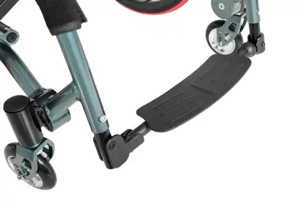 Bild 2 von Aluminium Rollstuhl AT52330 45 mit 24" Rädern, faltbar