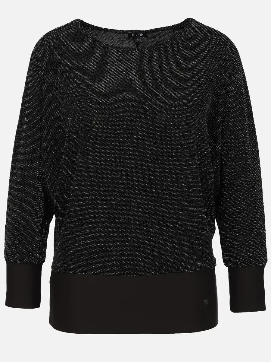 Bild 1 von Damen Lurexshirt Grau