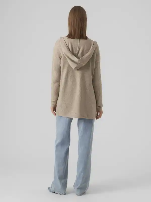 Bild 2 von Vero Moda VMDOFFY LS OPEN HOOD Longcardigan Braun