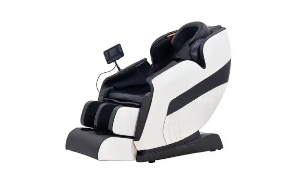 Bild 4 von Elektrischer Massagesessel, ca. 140 x 74 x 101 cm - Schwarz / Off-White
