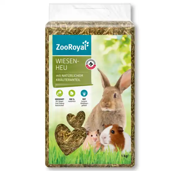Bild 1 von ZooRoyal Wiesen-Heu