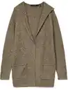 Bild 1 von Vero Moda VMDOFFY LS OPEN HOOD Longcardigan Braun