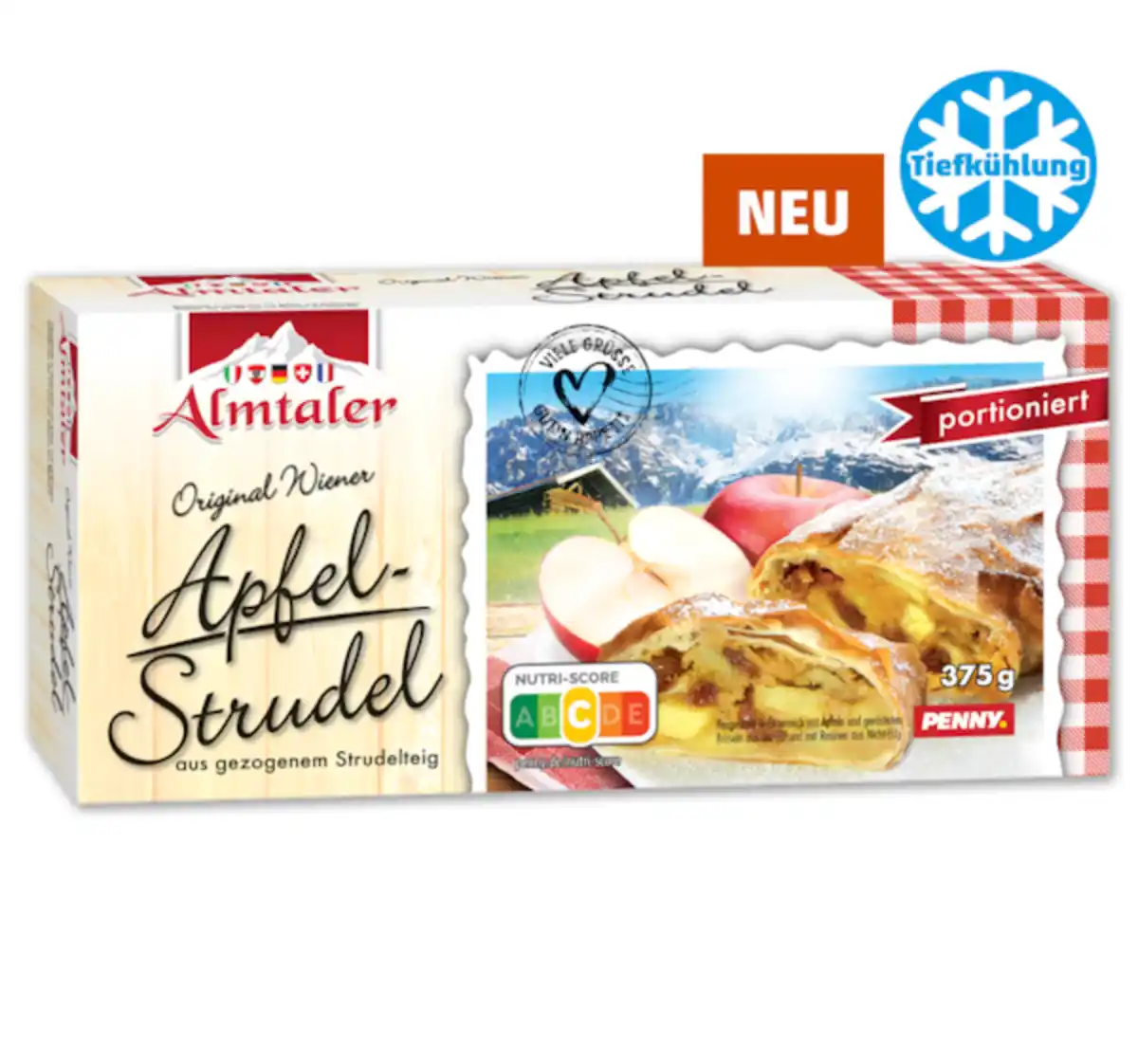 Bild 1 von ALMTALER Original Wiener Apfel-Strudel*